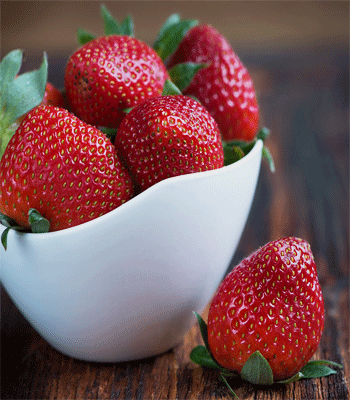 Besos de fresas, sabor de primavera